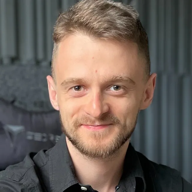 Bartłomiej Miś, prowadzący szkolenie